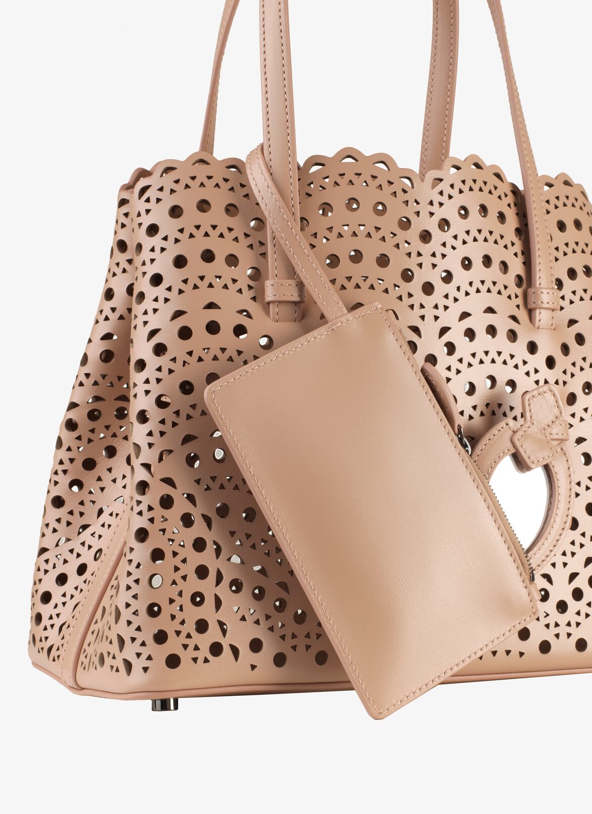 Mina 25 Tote Bag ALAÏA SANDY MINA 25 TOTE BAG